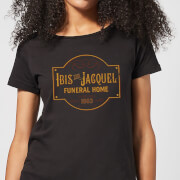Image of American Gods Ibis And Jacquel Women's T-Shirt - Black - S - Black