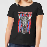 American Gods Skull Flag Womens T Shirt Black Xl american gods kopen in de aanbieding