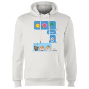 Die Eiskönigin I Love Heat Emoji Hoodie - Weiß - S - Weiß
