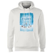 Die Eiskönigin Snow Poster Hoodie - Weiß - S - Weiß