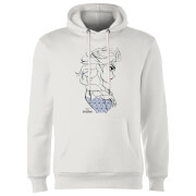 Disney Frozen Elsa Sketch Strong Hoodie White Xxl disney frozen kopen in de aanbieding