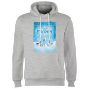 Die Eiskönigin Snow Poster Hoodie - Grau - M - Grau