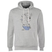 Disney Frozen Elsa Sketch Strong Hoodie Grey M disney frozen kopen in de aanbieding