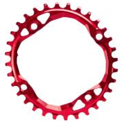 Absoluteblack Shimano Oval Mtb Chainring 26T 4 Bolt 64Bcd Red absoluteblack kopen in de aanbieding