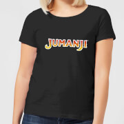 Jumanji Logo Womens T Shirt Black Xs jumanji kopen in de aanbieding
