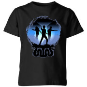 Harry Potter Silhouette Attack Kids T Shirt Black 11 12 Years harry potter kopen in de aanbieding