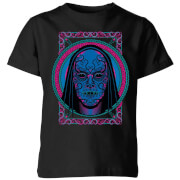 Harry Potter Neon Death Eater Mask Kids T Shirt Black 3 4 Years harry potter kopen in de aanbieding