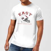 Image of East Mississippi Community College Helmet Men's T-Shirt - White - S - White