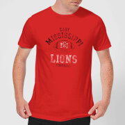East Mississippi Community College Lions Football Distressed Mens T Shirt Red L east mississippi community college kopen in de aanbieding