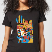 Crash Bandicoot Geo Womens T Shirt Black 3Xl crash bandicoot kopen in de aanbieding