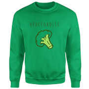Broccoholic Sweatshirt - Kelly Green - S - Kelly Green Broccoholic Sweatshirt - Kelly Green - S - Kelly Green