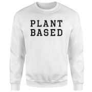 Plant Based Sweatshirt - White - M - White Plant Based Sweatshirt - White - M - White