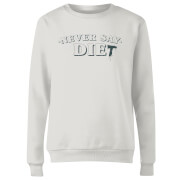 By Iwoot Never Say Die T Womens Sweatshirt White 4Xl by iwoot kopen in de aanbieding By Iwoot Never Say Die T Womens Sweatshirt White 4Xl by iwoot kopen in de aanbieding