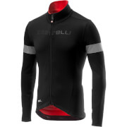 Castelli Nelmezzo RoS Jersey - XL - Black/Red