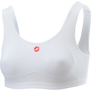Castelli Womens Rosso Corsa Bra Xs White castelli kopen in de aanbieding