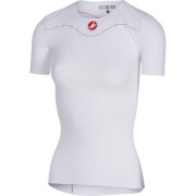 Castelli Womens Pro Issue Short Sleeve Base Layer M White castelli kopen in de aanbieding
