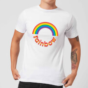 Rainbow Circle Logo Mens T Shirt White 4Xl rainbow kopen in de aanbieding Rainbow Circle Logo Mens T Shirt White 4Xl rainbow kopen in de aanbieding