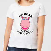 Rainbow You Are Naughty George Womens T Shirt White Xl rainbow kopen in de aanbieding