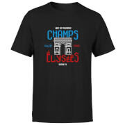 Image of Champs Elysees Men's T-Shirt - Black - M - Black