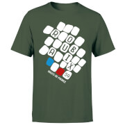 The Broom Wagon Roubaix Mens T Shirt Forest Green Xl the broom wagon kopen in de aanbieding