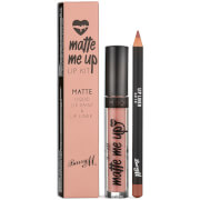 Barry M Cosmetics Matte Me Up Lip Kit (Various Shades) - Go To