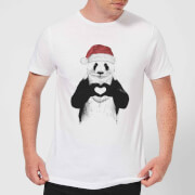 Balazs Solti Santa Bear Mens T Shirt White 5Xl balazs solti kopen in de aanbieding