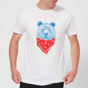 Balazs Solti Bandana Panda Mens T Shirt White 5Xl balazs solti kopen in de aanbieding