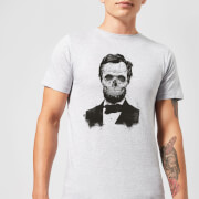 Balazs Solti Suited And Booted Skull Mens T Shirt Grey 5Xl balazs solti kopen in de aanbieding