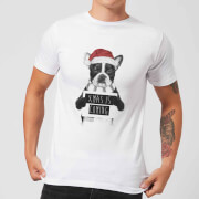 Balazs Solti Xmas Is Coming Mens T Shirt White 4Xl balazs solti kopen in de aanbieding