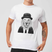 Balazs Solti Monocle Lion Mens T Shirt White 4Xl balazs solti kopen in de aanbieding