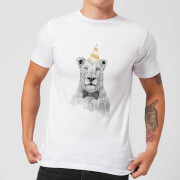 Balazs Solti Party Lion Mens T Shirt White 3Xl balazs solti kopen in de aanbieding