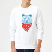 Balazs Solti Bandana Panda Sweatshirt White 5Xl balazs solti kopen in de aanbieding