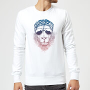 Balazs Solti Bandana Lion Sweatshirt White 5Xl balazs solti kopen in de aanbieding