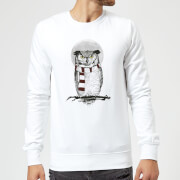 Balazs Solti Owl And Moon Sweatshirt White 5Xl balazs solti kopen in de aanbieding