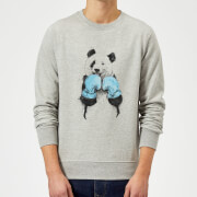 Balazs Solti Boxing Panda Sweatshirt Grey 5Xl balazs solti kopen in de aanbieding