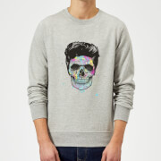 Balazs Solti Colourful Skull Sweatshirt Grey 5Xl balazs solti kopen in de aanbieding