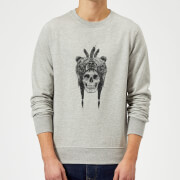 Balazs Solti Bear Head Sweatshirt Grey 3Xl balazs solti kopen in de aanbieding