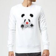 Balazs Solti Red Nosed Panda Sweatshirt White 3Xl balazs solti kopen in de aanbieding