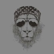 Balazs Solti Bandana Lion Sweatshirt Grey 4Xl balazs solti kopen in de aanbieding