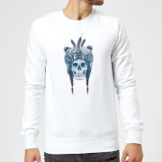 Balazs Solti Bear Head Sweatshirt White 4Xl balazs solti kopen in de aanbieding