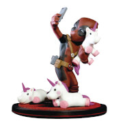 Statuette Deadpool Licornes et Selfie Diorama Q-Fig Marvel