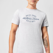 T-Shirt Homme Authentic Denim Native Shore - Gris - XS - Gris
