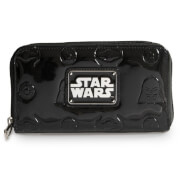Loungefly Star Wars Darth Vader Darkside Black Patent Zip Wallet loungefly kopen in de aanbieding