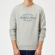 Sweat Homme Authentic Denim Native Shore - Gris - S - Gris