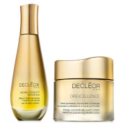 Duo de Sérum-Huile Jeunesse Aromessence™ Magnolia et de Crème Jeunesse Concentré d'Énergie Orexellence DECLÉOR