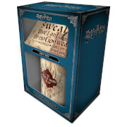 Harry Potter Marauders Map Mug Coaster And Keychain Set pyramid international kopen in de aanbieding