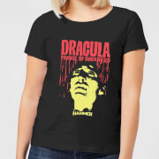 Image of Hammer Horror Dracula Prince Of Darkness Women's T-Shirt - Black - S - Black