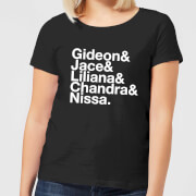 Magic The Gathering Names Womens T Shirt Black Xl magic the gathering kopen in de aanbieding