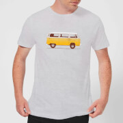 Image of Florent Bodart Yellow Van Men's T-Shirt - Grey - 3XL - Grey