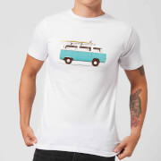 Image of Florent Bodart Blue Van Men's T-Shirt - White - 3XL - White